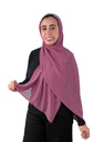[SHIF-30967] ايشارب شيفون كريب سادة Jamila (موف)