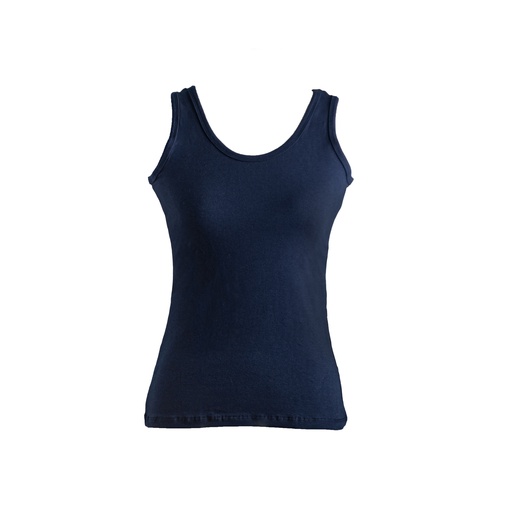 [TOP-34210] توب حمالة عريضة قطن Carina (كحلى, 3XL)