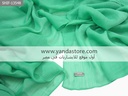 [SHIF-13548] ايشارب شيفون كرينكل ساده Piano (اخضر)