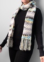 [Wool -Gray] كوفيه صوف هاند ميد