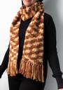 [wool-39685] كوفيه صوف هاند ميد