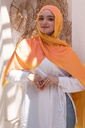 [COTT-40112] ايشارب باشمينا ساده (برتقالى)