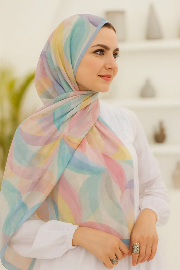 ايشارب شيفون مشجر