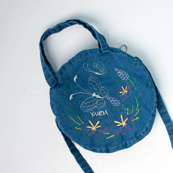 YANDA Denim Crossbody Bag