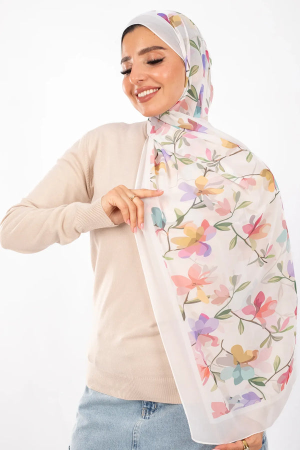 ايشارب شيفون مشجر