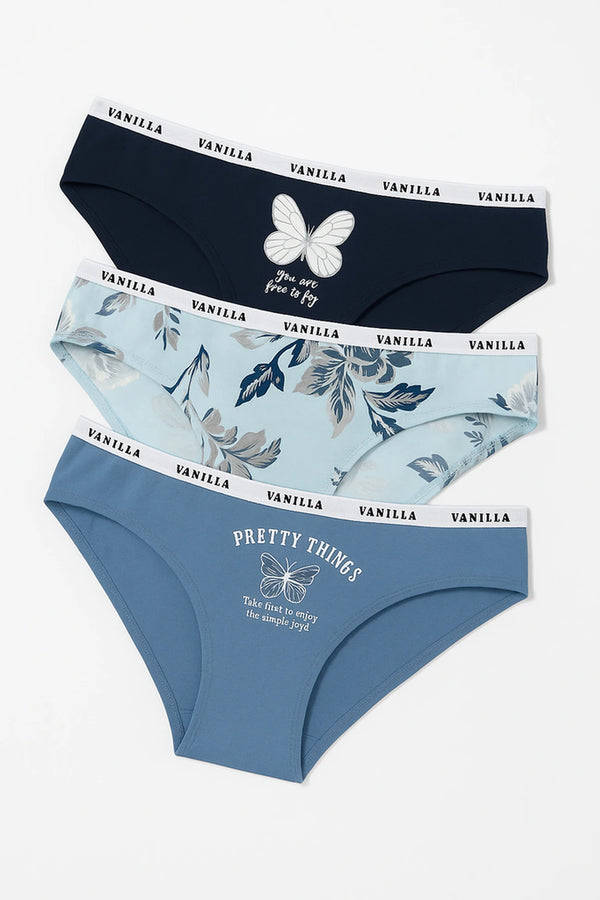 3-pack Panty Prive Vanilla