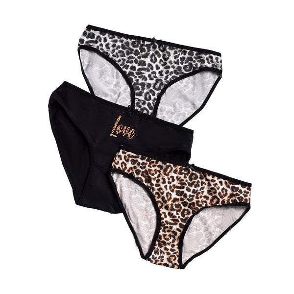 3-pack VANILLA panties