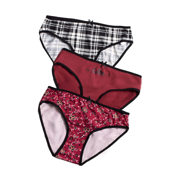 عبوة3 قطع بانتي VANILLA