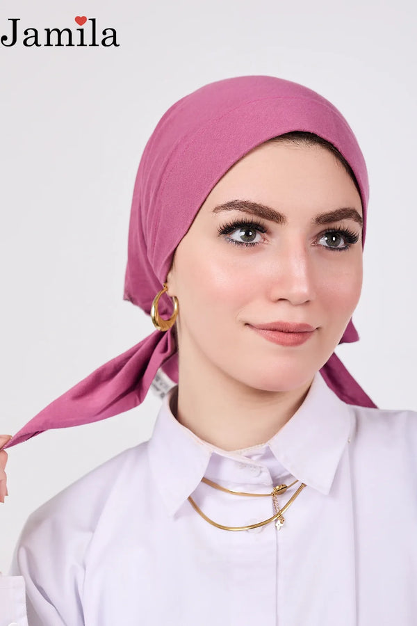 Jamila triangle headband with supports