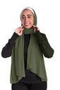 [SHIF-39211] ايشارب شيفون سادة كريب Piano (زيتى)