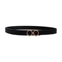 [BELT-00120] حزام جلد (اسود)