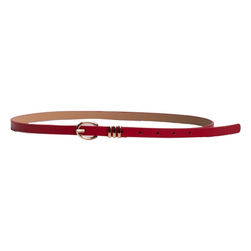 [BELT-00144] حزام جلد (احمر)