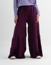 [cotton-pants-Purple-m] جيب بنطلون YANDA (ارجواني, M)