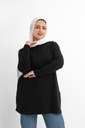 [classic-t-shirt-black-2xl] تيشرت كلاسيك YANDA (اسود, 2XL)