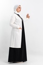 [cardigan-offwhite-2xl] كاردجان قطن YANDA (اوف وايت, 2XL)