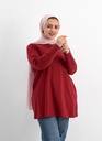 [classic-t-shirt-burgundy-2xl] تيشرت كلاسيك YANDA (نبيتى, 2XL)