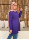[T-shirtOversize-2xl-purple] تيشرت اوفر سايز YANDA (بنفسجى, 2XL)